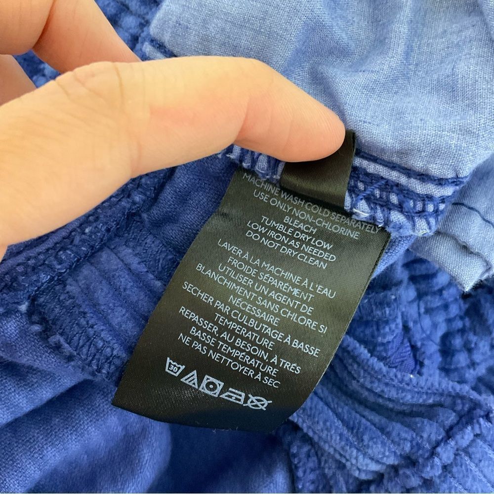 Urban Outfitters BDG Y2K Wide Leg Relaxed Cargo Corduroy Skater Pant Blue 31 - Picture 16 of 17